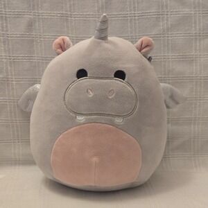 Kelly Toys Original Squishmallows Haizley Unicorn  2022 EUC Adorable Hippo